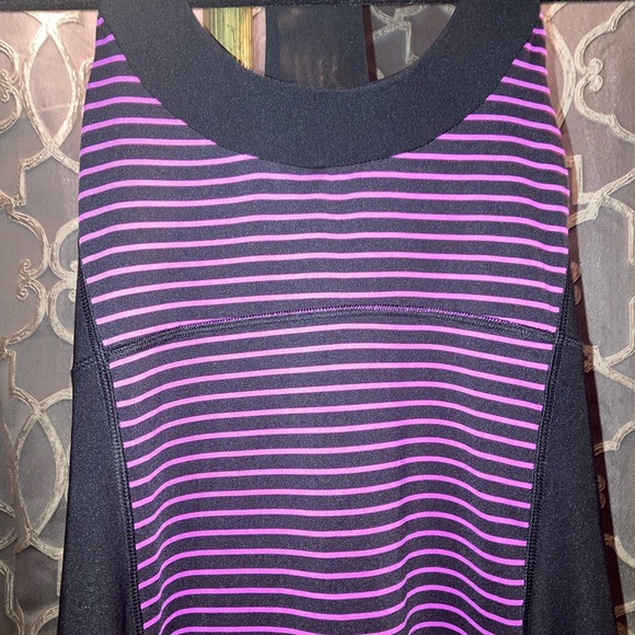 LG RBX Pink/Black Thick Stretchy Performance Tank w/Sports-Bra. Reflect RBX Logo - Picture 3 of 13